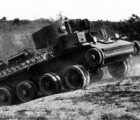 Т-29-4 преодолевает подъем на колесном ходу. Лето 1935