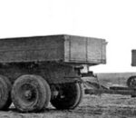 Транспортировка Т-27 на тележке грузовиком Яг-6